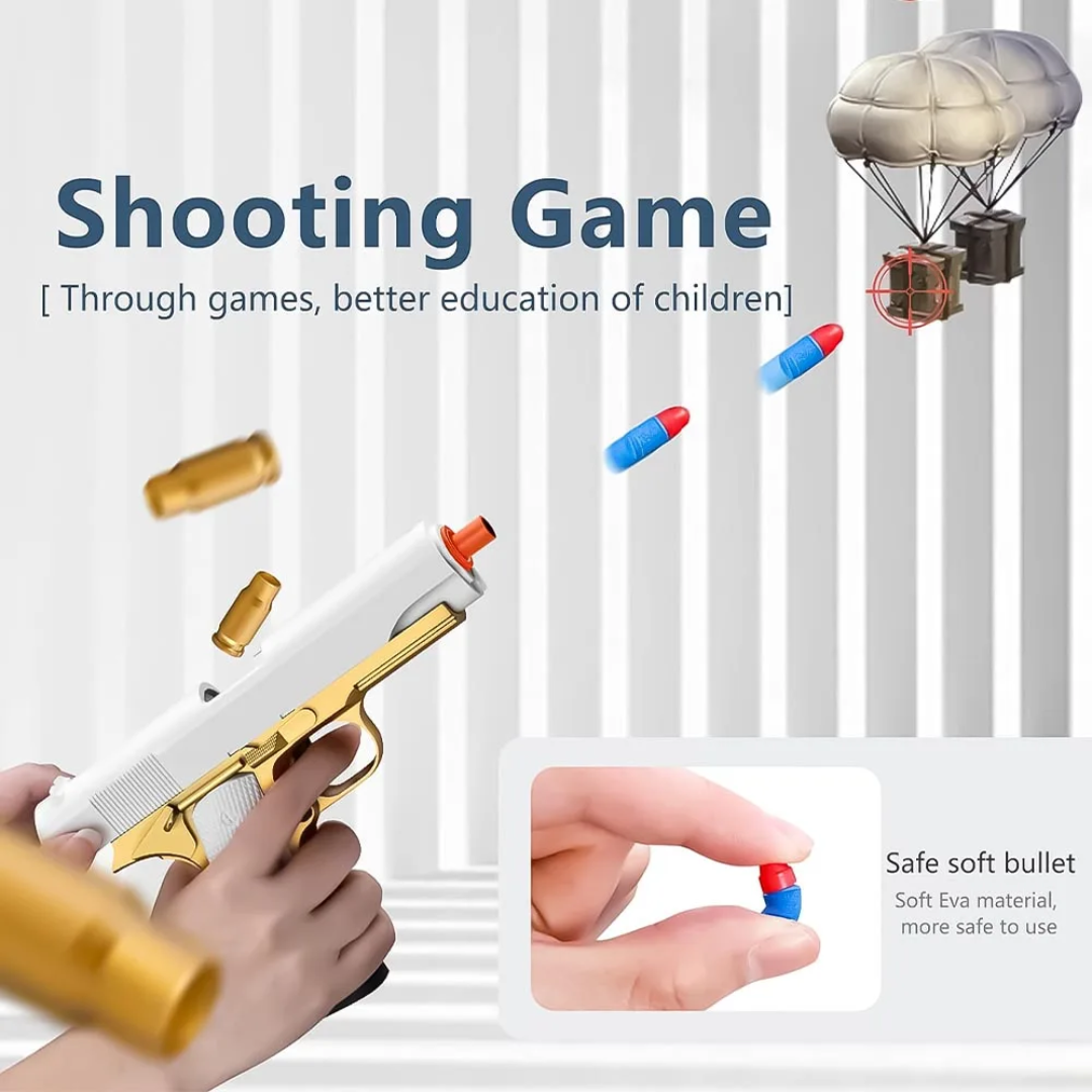 Pistola de juguete soft bullet